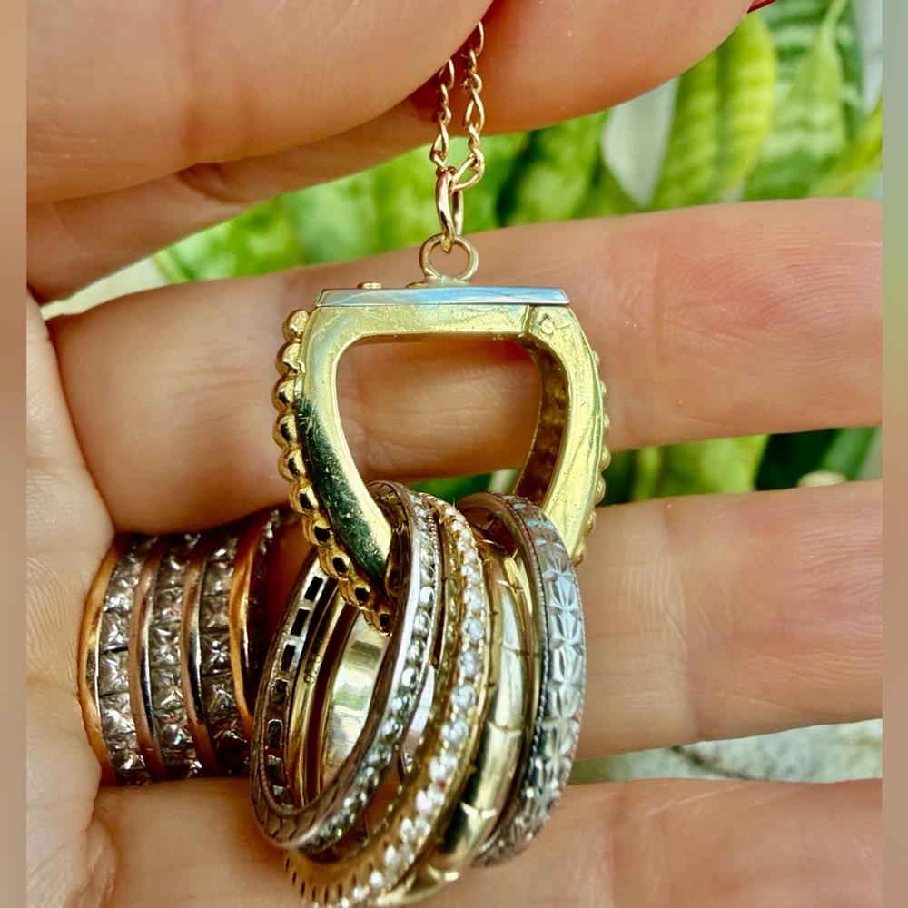 18k charm holder - Picture 8 of 13